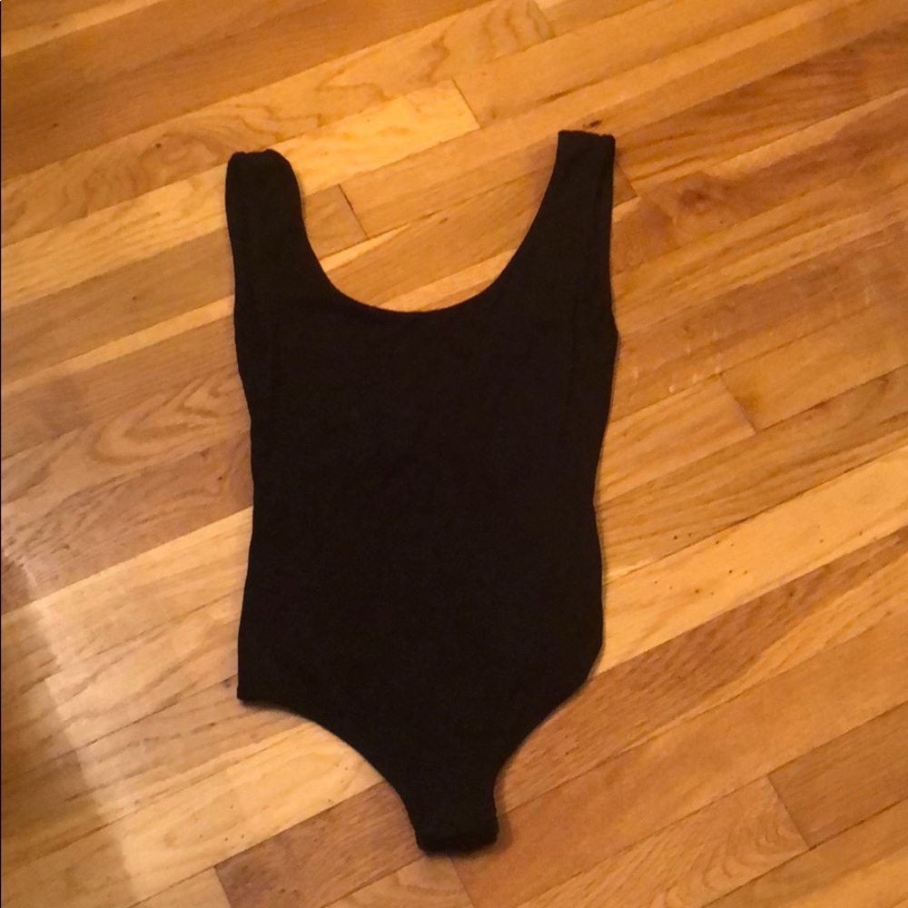 Backstage U back body suit